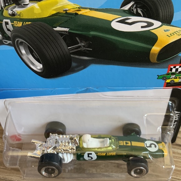 Hot Wheels 67 Lotus Type 49 HW Race Day Car Mainline Casting New  2024 Hotwheels - Picture 3 of 5
